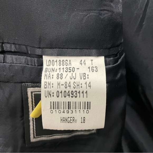 Ralph Lauren 100% Cashmere Jacket Blazer Coat Tux Navy Blue Men’s 44 L - Picture 4 of 12